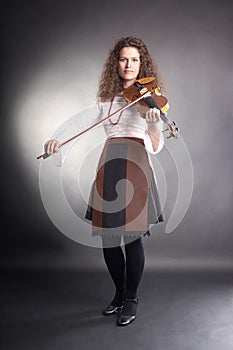 Violin player musician performer