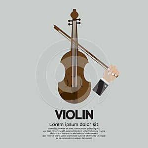 Violin Stringed Musical Instrument