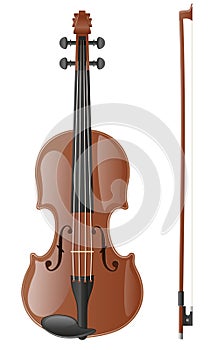 Violin vector illustration