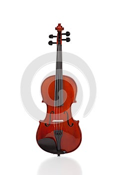 Violin on White