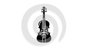 Violine icon animation