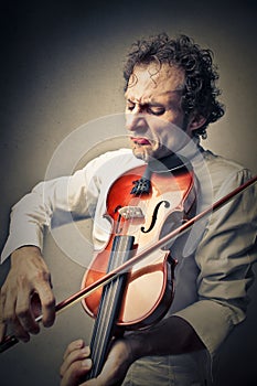 A violinist