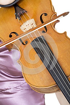 Violinist closeup 2