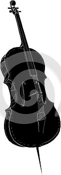 Violoncello Vector 02 photo