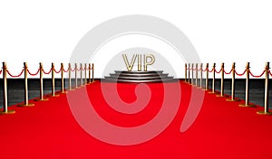 VIP 3d render symbol.