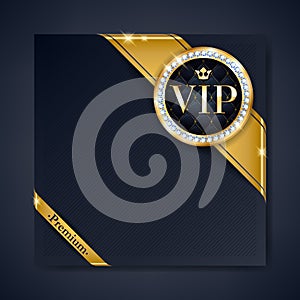 VIP club party premium invitation card poster flyer.