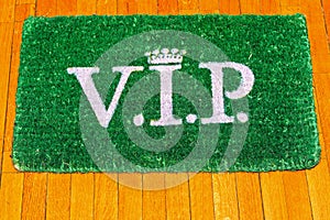 VIP doormat