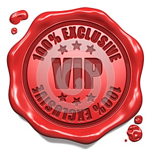VIP Exclusive - Stamp on Red Wax Seal. photo