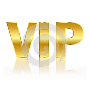 Vip gold symbol