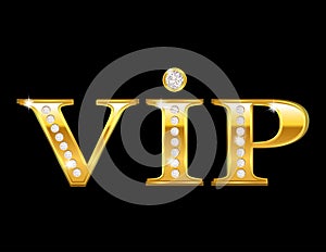 Vip golden card