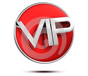 VIP icon 3d.