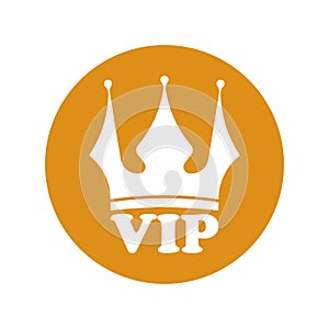 VIP icon vector