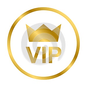 VIP icon vector for graphic design, logo, website, social media, mobile app, UI