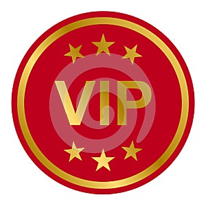 VIP icon vector for graphic design, logo, website, social media, mobile app, UI