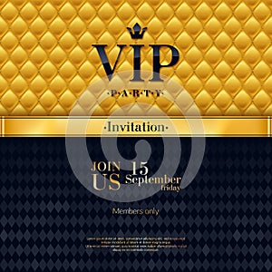 VIP invitation premium design background template.