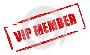 Vip member stamp