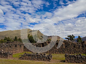 Viracocha ruins in Peru