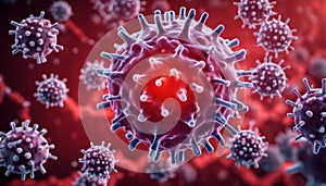 Viral Infection - A Close-Up Look at the Science of Health