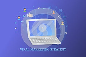 Viral marketing strategy, content promotion, video sharing, social media campaign, seo optimization.