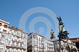 Virgen Blanca square, Vitoria