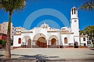 Virgen del Carmen Church at Los Cristianos, Tenerife photo