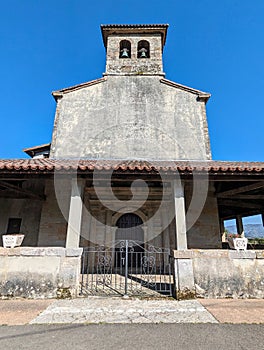 Virgen del Remedio sanctuary, in the Camino de los Santuarios way, Nava municipality, Asturias, Spain, Europe photo