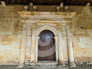 Virgen del Remedio sanctuary, in the Camino de los Santuarios way, Nava municipality, Asturias, Spain, Europe photo