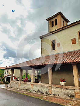 Virgen del Remedio sanctuary, Nava municipality, Asturias, Spain photo