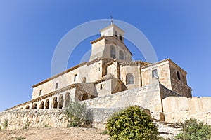 Virgen del Rivero church in San Esteban de Gormaz, Soria, Spain