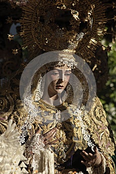 Virgen del Rocio Holy Week in Sevill photo