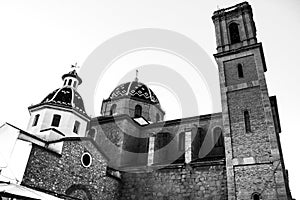 The Virgin of the Consol church in Altea square