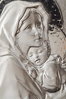 Virgin Mary And Baby Jesus