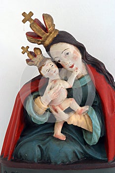 Virgin Mary with baby Jesus