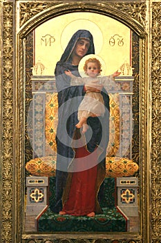 Virgin Mary with baby Jesus