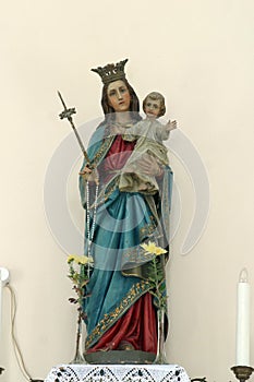 Virgin Mary with baby Jesus