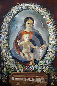 Virgin Mary with baby Jesus