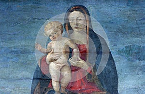 Virgin Mary with baby Jesus