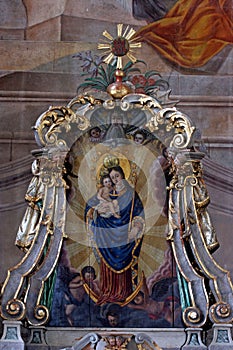 Virgin Mary with baby Jesus