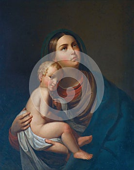 Virgin Mary with baby Jesus