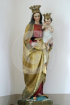 Virgin Mary with baby Jesus
