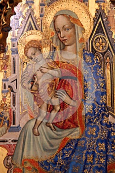 Virgin Mary with baby Jesus