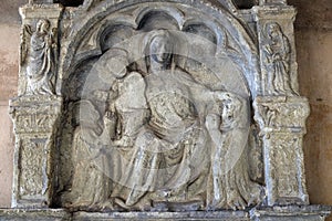 Virgin Mary with baby Jesus, Santa Maria Novella church in Florence