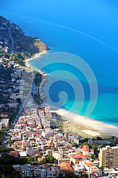 Virgin Mary beach, Palermo, Italy