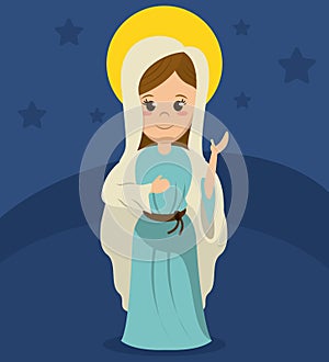 Virgin mary catholicism spirit image