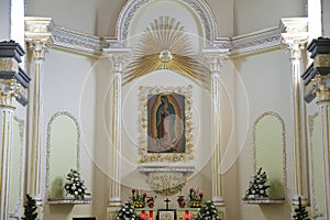Virgin Mary guadalupe in Zacatlan, puebla  XI