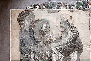 Virgin Mary, Jesus Christ and St. Simeon