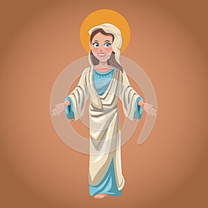 Virgin mary spiritual religion image