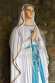 Virgin Mary statue