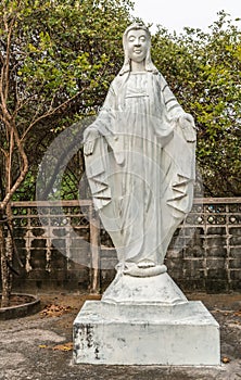 Virgin Mary statue at Wang Saen Suk monastery, Bang Saen, Thailand