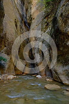 Virgin River Continues To Cut Path Into The Narrows